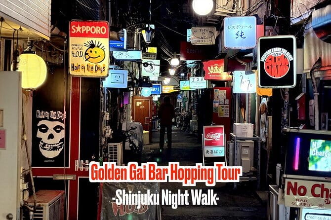 [Private]Shinjuku Golden Gai Bar Hopping w/ Japanese Local Guide - Key points to know before you book