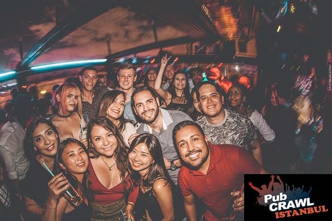 Pub Crawl Istanbul / Rooftop Clubs & Party Bus - Three or More Venues Around Beyoğlu
