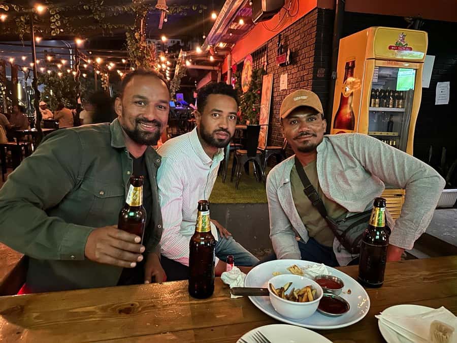 Pub-crawl Tour ( locally crafted beer and wine tasting ) - Moving through three Addis Ababa venues