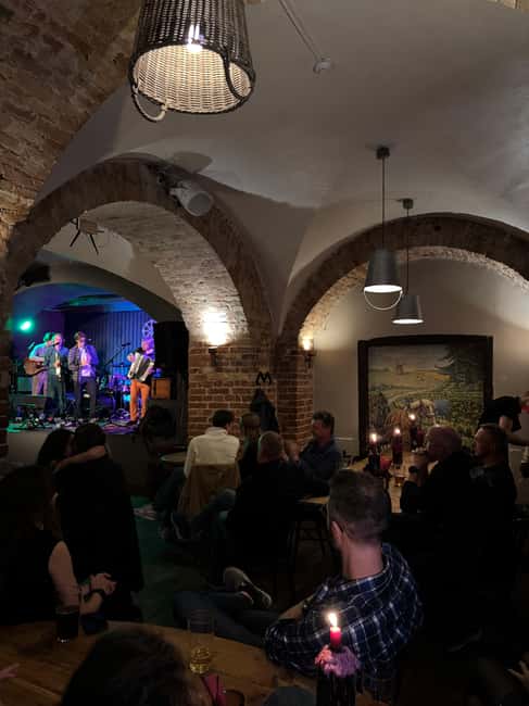 Riga: Pub Crawl for 50+ with Folk Clubs & Authentic Bars - Folk clubs and live music in the middle of the evening