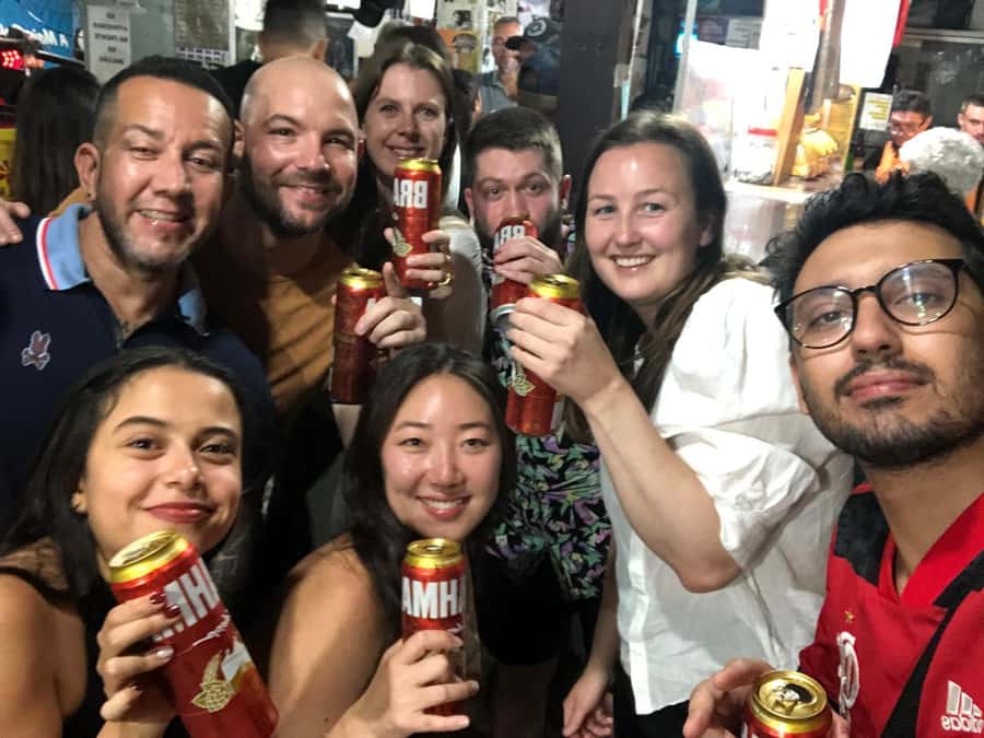 Rio: Pub Crawl in Lapa with Cachaça Tasting and Live Samba - Arcos da Lapa and a free caipirinha