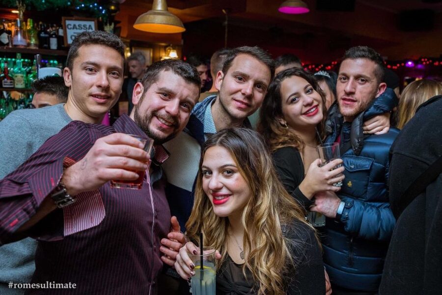 Rome: NYE Pub Crawl and Club - English and Spanish Guidance