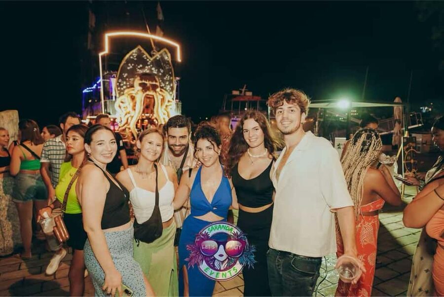 Sarande: Pub Crawl & Boat Party, 6 Shots, 1 Beer Club Entry - Starting on a Sarandë rooftop
