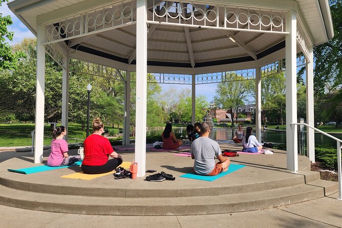 Shared Yoga and Coffee Experience On The Trolley Pub - Who will enjoy this most