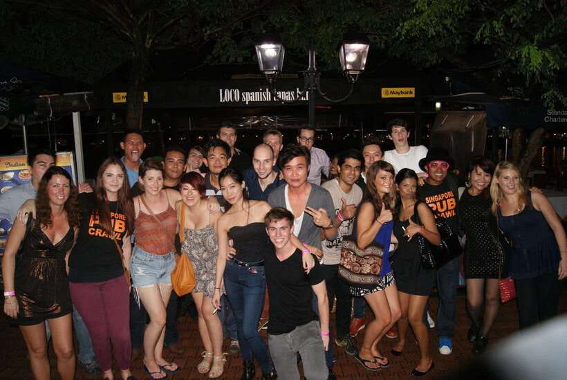 Singapore Pub Crawl - Party like a Local - Key points at a glance