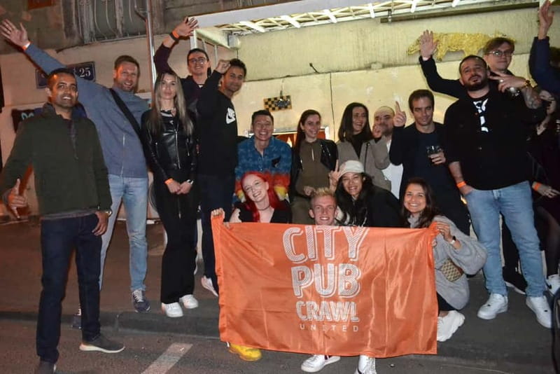 Tbilisi: City Pub Crawl with welcome shots in game format - A four-hour route through Tbilisi after dark