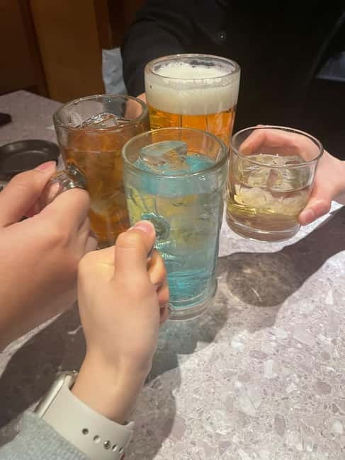 Tokyo:Japanese pub Journey with University Students - How the two-hour route works