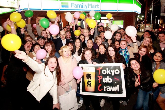 Tokyo Pub Crawl - Moving through the partner venues
