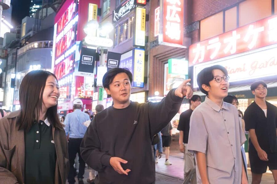 Tokyo: Shibuya Bar-hopping Night tour - First stop: 75 minutes around Shibuya Center-Gai