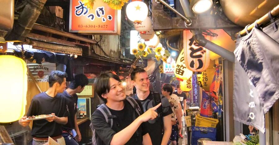 Tokyo: Shinjuku Bar Hopping with All-You-Can-Drink & Dinner - Omoide Yokocho: the first taste of old-style Shinjuku