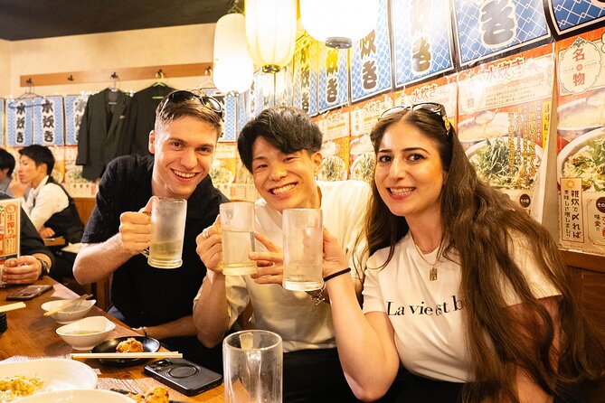 Tokyo: Shinjuku Local Bar Hopping Walking Tour - Nishishinjuku: four kinds of sake to finish