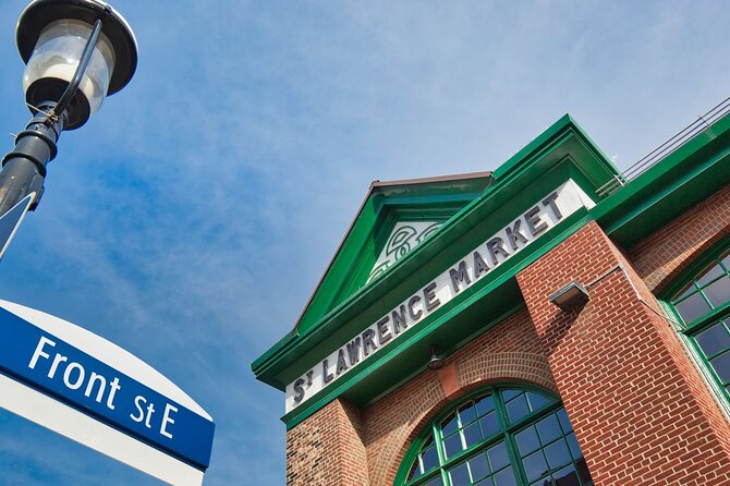 Toronto Local Beer Tour: 2 Beers at 2 Unique & Historical Pubs - St. Lawrence Market in the middle of the walk