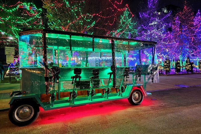 Trolley Pub Holiday Lights Tour in Columbus - Forty-five minutes of downtown pedaling