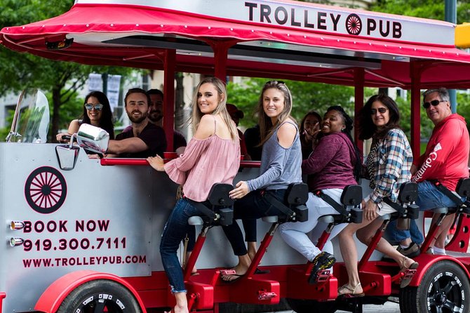 Trolley Pub Tour of Charlotte - Charlotte Beer Garden adds a broad second stop