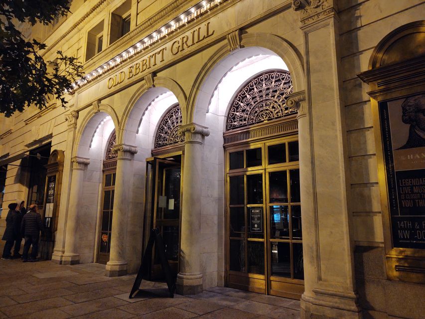 Washington DC: Ghosts Boos and Booze Haunted Pub Crawl - The National Theatre and the darker stories