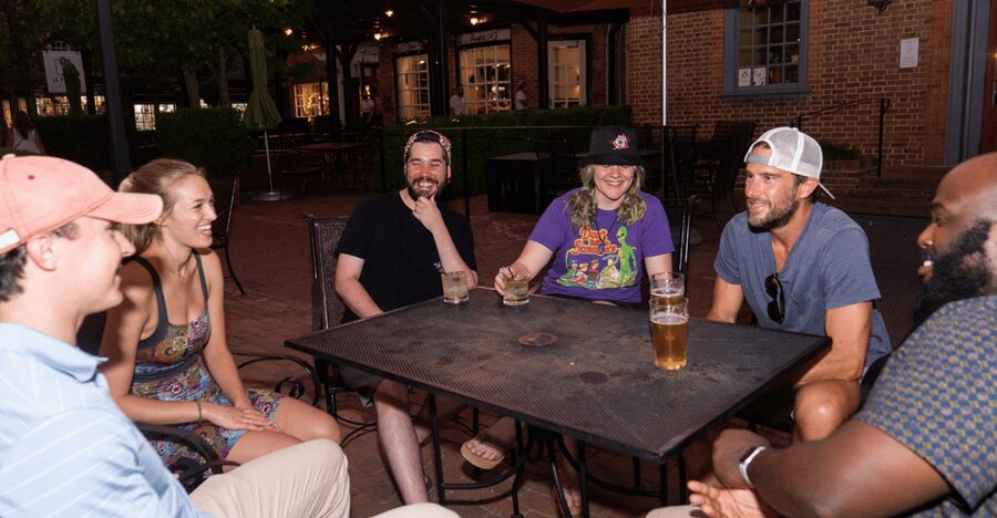 Williamsburg: Colonial Ghosts Haunted Pub Crawl - Colonial Williamsburg after dark