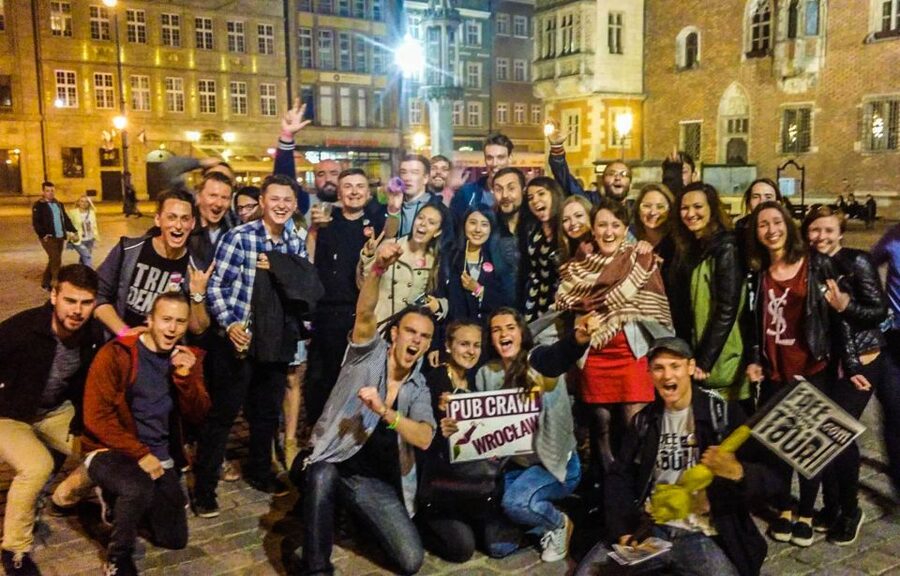 Wroclaw Pub Crawl with Free Drinks - Drinking games that do more than fill time