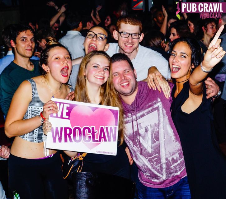 Wroclaw Pub Crawl with Free Drinks - Ending with VIP entry at a Wroclaw club