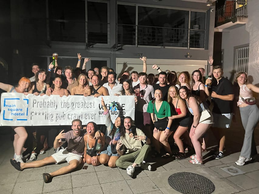 Zagreb: Pub Crawl, 1-Hour of Unlimited Drinks, & Club Entry - Starting at Whole Wide World Hostel & Bar