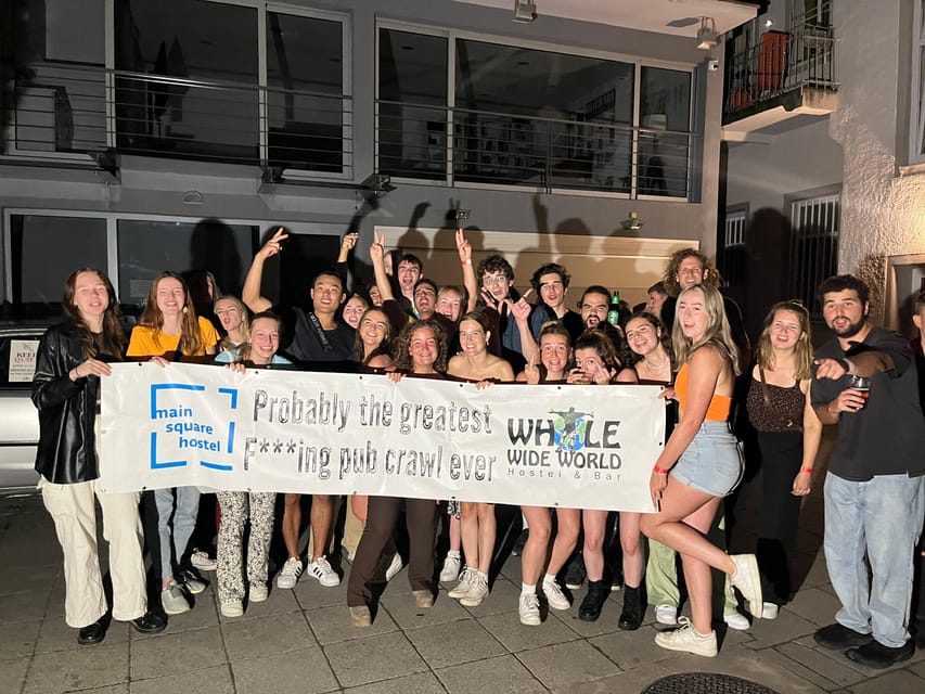 Zagreb: Pub Crawl, 1-Hour of Unlimited Drinks, & Club Entry - How the $34 price works for you