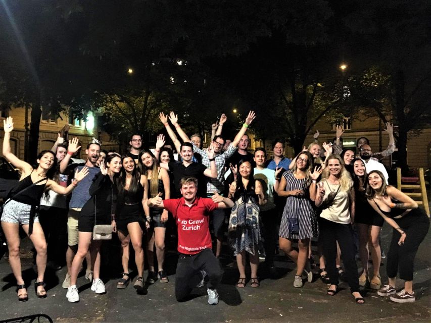 Zurich: Pub Crawl Nightlife Tour with Shots and Snacks - Price, Booking, and Practical Details